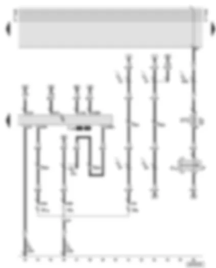 Wiring Diagram  AUDI A8 2002 - Bulb monitoring device - brake light switch