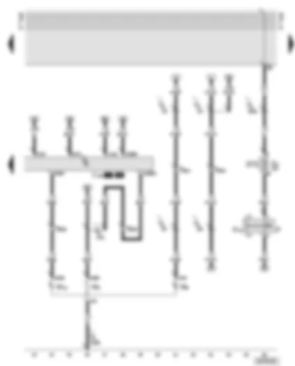 Wiring Diagram  AUDI A8 1999 - Bulb monitoring device - brake light switch