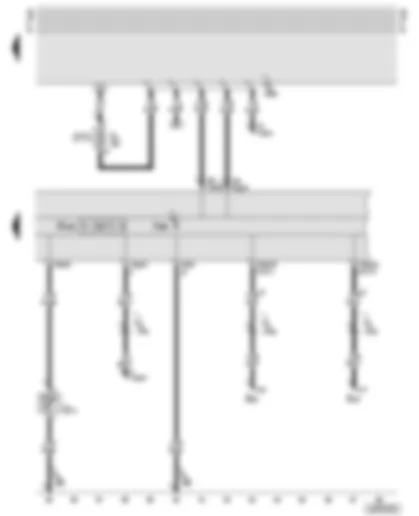 Wiring Diagram  AUDI A8 2002 - Dash panel insert