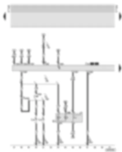 Wiring Diagram  AUDI A8 2002 - Fog lights/rear fog light control unit - front fog lights - fog light switch