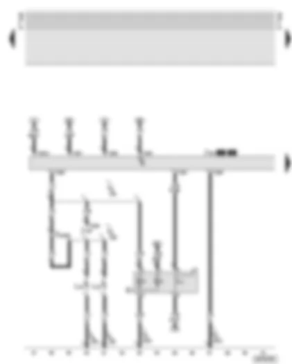 Wiring Diagram  AUDI A8 2000 - Fog lights/rear fog light control unit - front fog lights - fog light switch