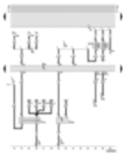 Wiring Diagram  AUDI A8 2002 - Control and display unit for air conditioner - air conditioner pressure switch - air quality sensor