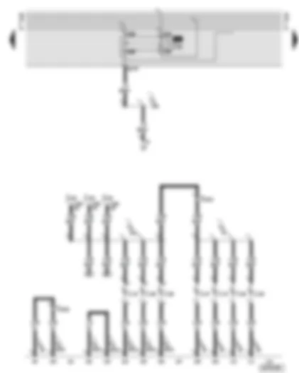 Wiring Diagram  AUDI A8 2001 - Illumination for vents