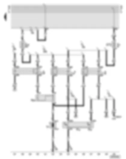 Wiring Diagram  AUDI A8 2001 - Engine cooling for diesel engines