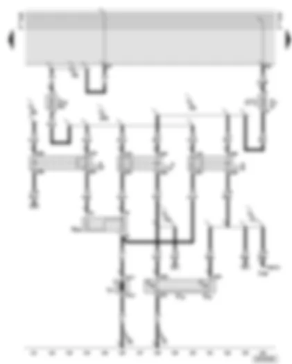 Wiring Diagram  AUDI A8 2002 - Engine cooling - 6-cylinder diesel engines