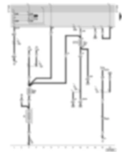 Wiring Diagram  AUDI A8 2001 - Battery - X contact relief relay