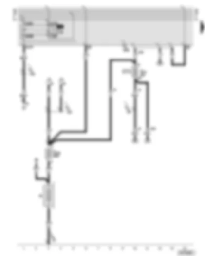 Wiring Diagram  AUDI A8 2000 - Battery - X contact relief relay