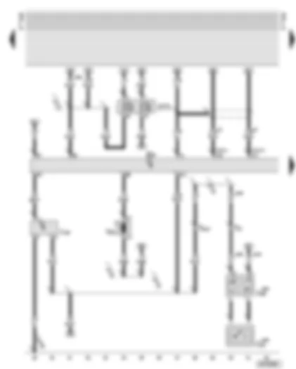 Wiring Diagram  AUDI A8 2000 - Control and display unit for air conditioner - solar roof