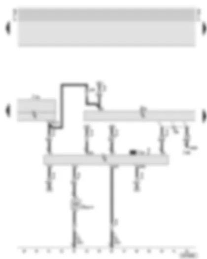 Wiring Diagram  AUDI A8 2002 - Control and display unit for air conditioner - coolant shut-off valve relay
