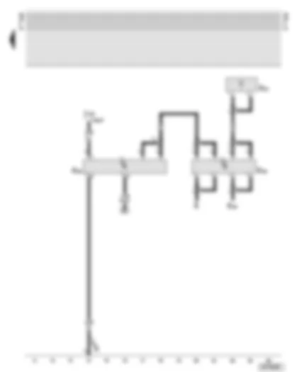 Wiring Diagram  AUDI A8 2000 - Auxiliary heating radio wave receiver - frequency divider for radio receiver and radio system - radio/telephone/auxiliary heater aerial