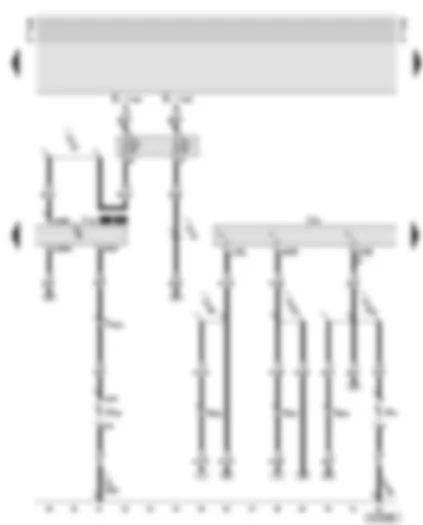 Wiring Diagram  AUDI A8 1999 - Bulb monitoring device - trailer socket