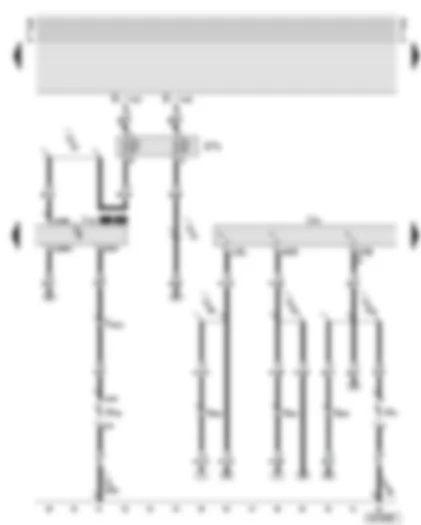 Wiring Diagram  AUDI A8 2000 - Bulb monitoring device - trailer socket