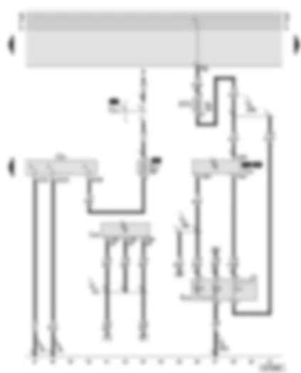 Wiring Diagram  AUDI A8 1999 - Trailer socket - rear fog light switch