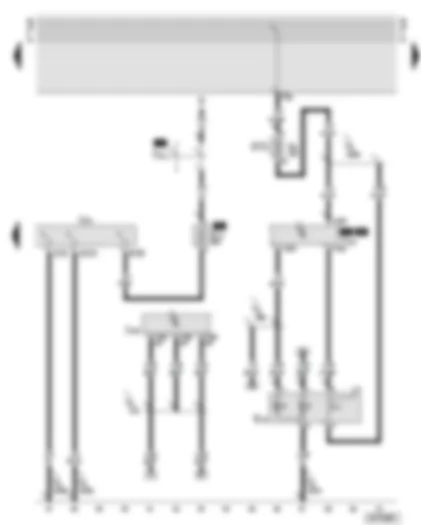 Wiring Diagram  AUDI A8 2000 - Trailer socket - rear fog light switch