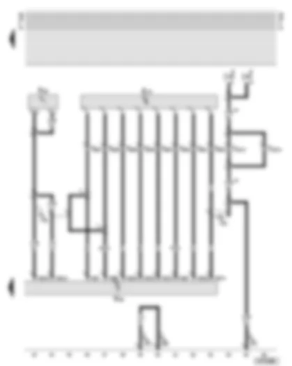 Wiring Diagram  AUDI A8 2000 - Telephone - telephone handset - telephone microphone