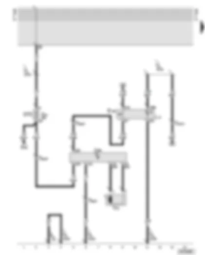 Wiring Diagram  AUDI A8 2000 - Electrically operated rear roller blind