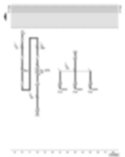 Wiring Diagram  AUDI A8 2001 - Electrically operated rear roller blind