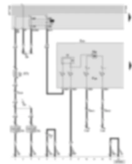 Wiring Diagram  AUDI A8 2001 - Steering wheel with Tiptronic