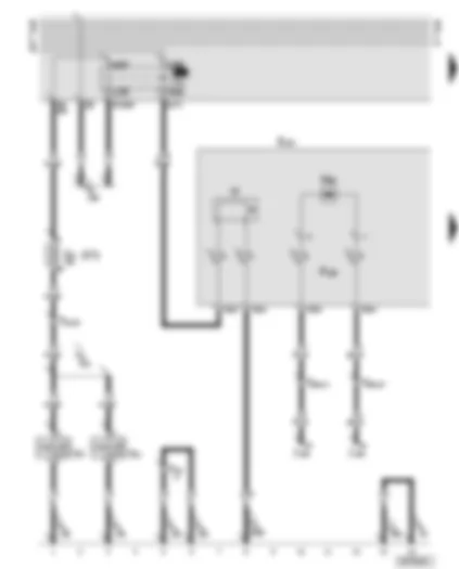 Wiring Diagram  AUDI A8 2000 - Steering wheel with Tiptronic