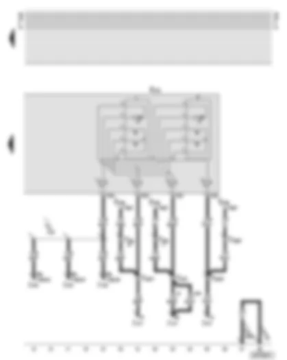 Wiring Diagram  AUDI A8 2001 - Steering wheel with Tiptronic