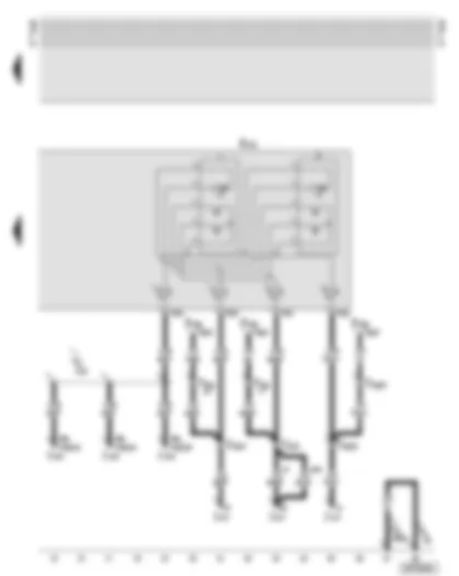 Wiring Diagram  AUDI A8 2000 - Steering wheel with Tiptronic