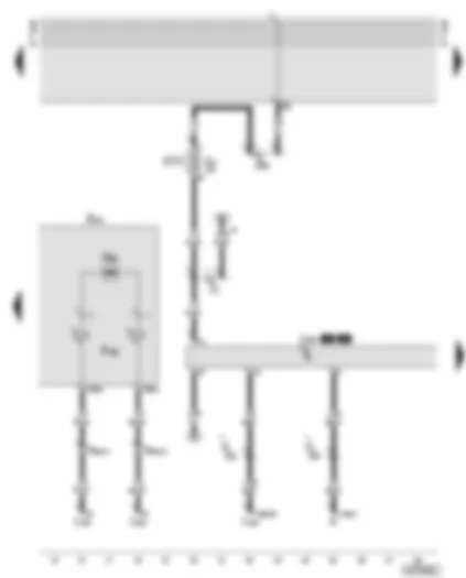 Wiring Diagram  AUDI A8 2000 - Multi-function steering wheel