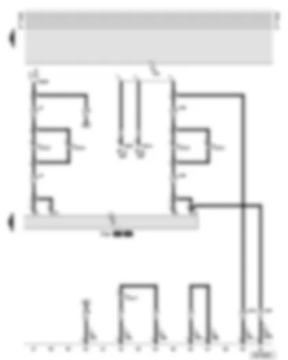 Wiring Diagram  AUDI A8 2000 - Multi-function steering wheel