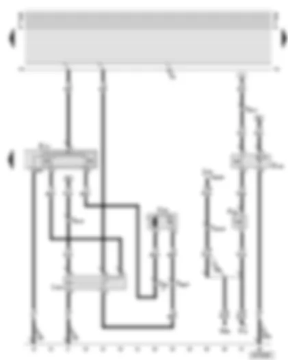 Wiring Diagram  AUDI A8 2000 - Head restraint adjustment rear left seat