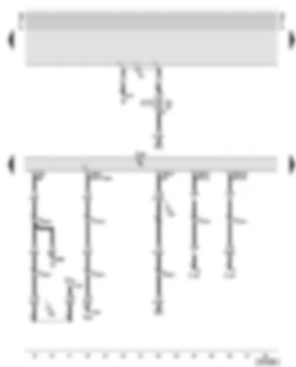 Wiring Diagram  AUDI A8 2002 - Radio navigation system - fuse