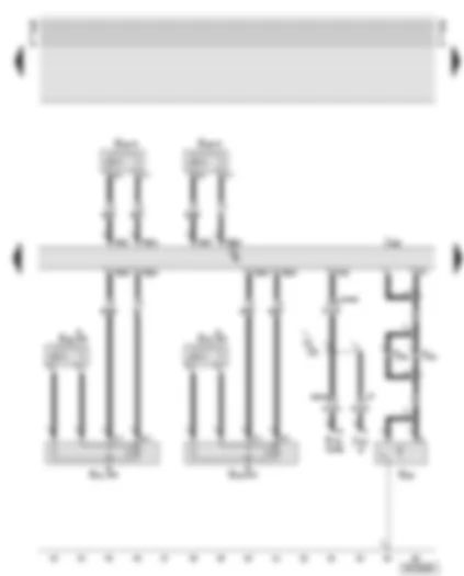 Wiring Diagram  AUDI A8 2001 - Loudspeakers - navigation aerial (GPS)