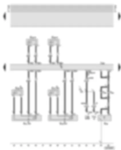 Wiring Diagram  AUDI A8 2002 - Loudspeakers - navigation aerial (GPS)