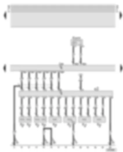 Wiring Diagram  AUDI A8 2001 - Loudspeakers for radio Bose sound system