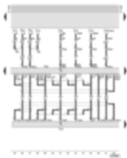 Wiring Diagram  AUDI A8 2001 - Navigation operating electronics control unit - navigation/TV tuner