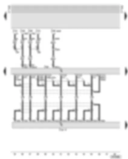 Wiring Diagram  AUDI A8 2001 - Navigation operating electronics control unit - navigation/TV tuner