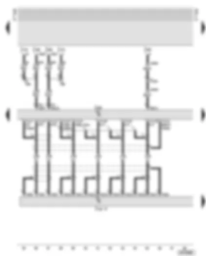 Wiring Diagram  AUDI A8 2002 - Navigation operating electronics control unit - navigation/TV tuner