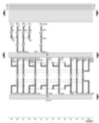 Wiring Diagram  AUDI A8 2000 - Navigation operating electronics control unit - navigation/TV tuner