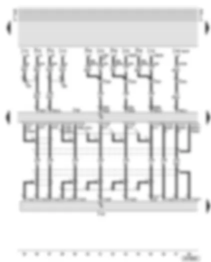 Wiring Diagram  AUDI A8 2000 - Navigation operating electronics control unit - navigation/TV tuner