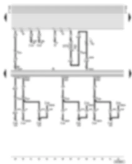 Wiring Diagram  AUDI A8 2000 - Radio - multi-function steering wheel control unit