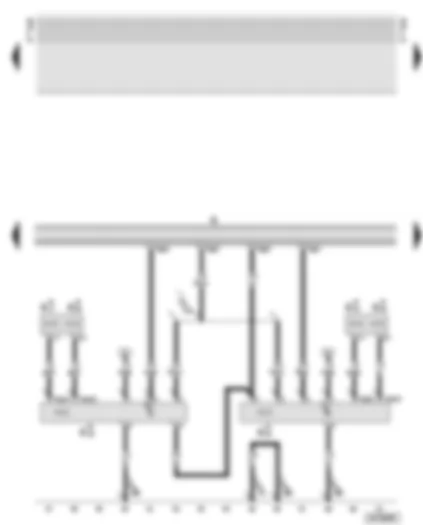 Wiring Diagram  AUDI A8 2002 - Loudspeakers - rear left and rear right