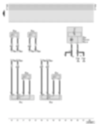 Wiring Diagram  AUDI A8 2002 - Provision for radio - loudspeakers - aerial