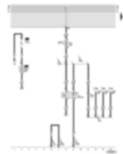Wiring Diagram  AUDI A8 2002 - Head restraint adjustment switch - seat adjustment fuse