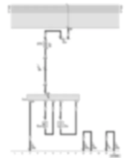 Wiring Diagram  AUDI A8 2001 - Heated lock cylinder