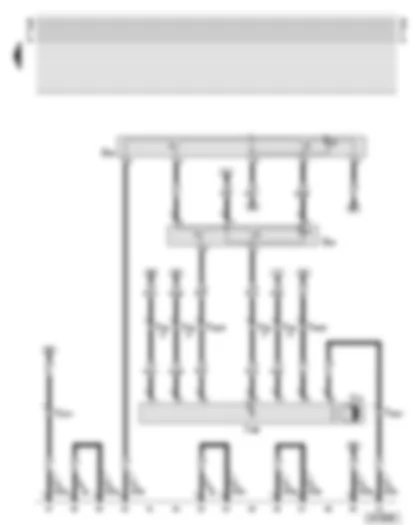 Wiring Diagram  AUDI A8 2001 - Rear right electric window