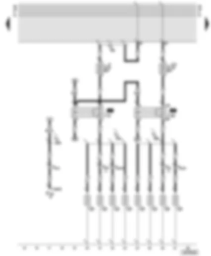 Wiring Diagram  AUDI A8 2001 - Relay for glow plugs - relay 2 for glow plugs - glow plugs-engine