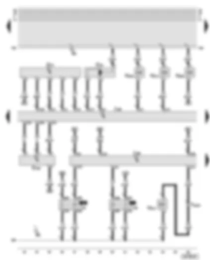 Wiring Diagram  AUDI A8 2001 - Diesel direct injection system control unit - air mass meter - diesel direct injection system control unit 2