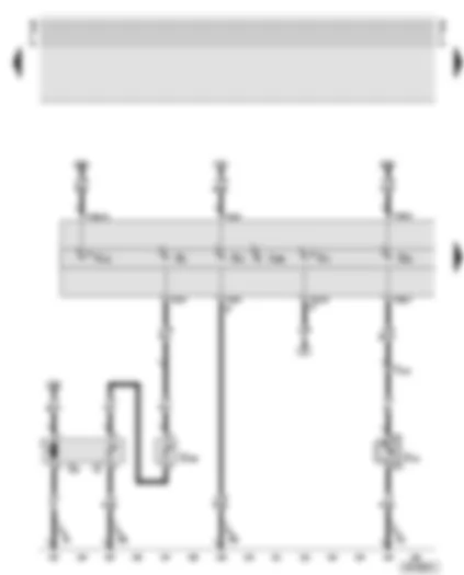 Wiring Diagram  AUDI A8 2002 - Dash panel insert - warning lamps - fuel pump