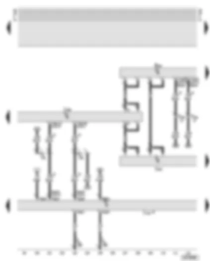 Wiring Diagram  AUDI A8 2000 - Navigation operating electronics control unit - navigation/TV tuner - navigation interface