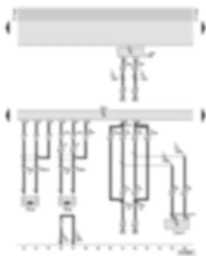 Wiring Diagram  AUDI A8 2002 - Automatic gearbox control unit - gearbox speed sender - gearbox input speed sender
