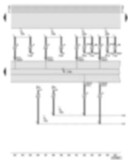 Wiring Diagram  AUDI A8 2002 - Dash panel insert - data wires