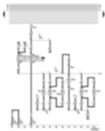 Wiring Diagram  AUDI A8 2001 - Entry and footwell lighting relay - entry lights - footwell lights on driver